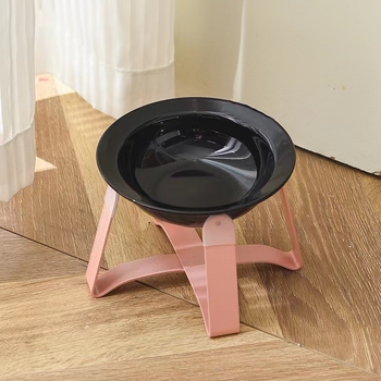 Керамична котешка купичка за храна (Материал: керамика; Подходяща за: котки; Категория: храна за домашни любимци)