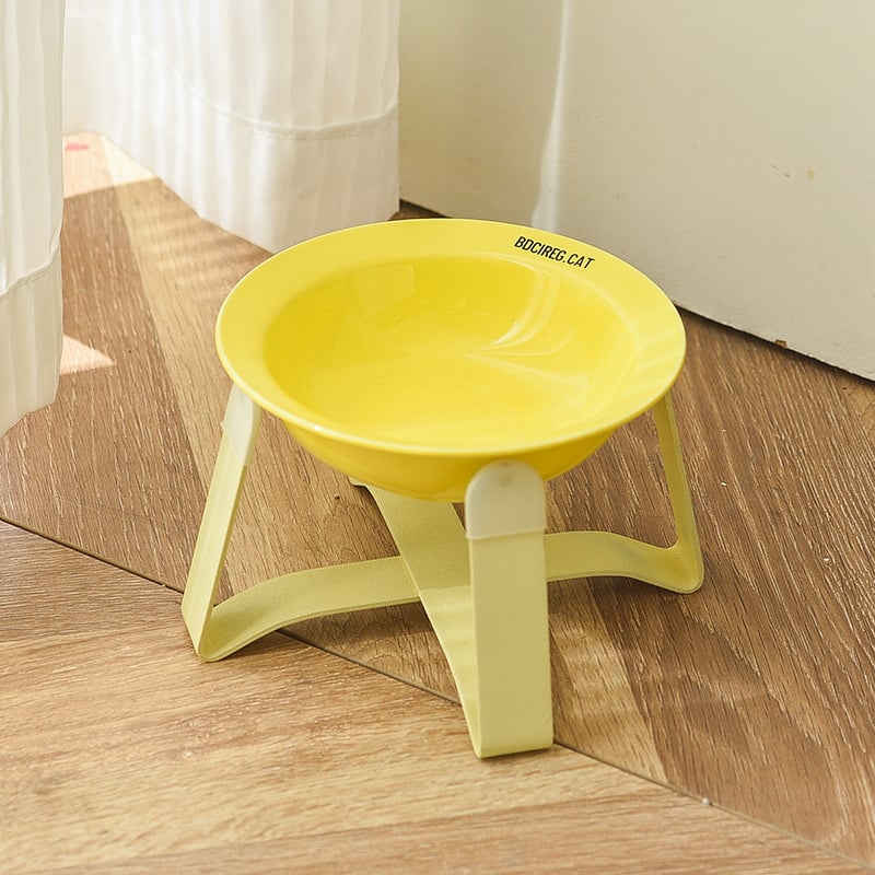 Керамична котешка купичка за храна (Материал: керамика; Подходяща за: котки; Категория: храна за домашни любимци)