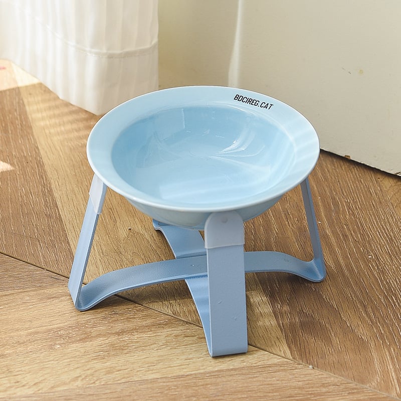 Керамична котешка купичка за храна (Материал: керамика; Подходяща за: котки; Категория: храна за домашни любимци)