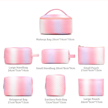 Kosmētikas somiņa kubveida formā, poliesteris, Symphony sērija 350-351-352-354-355, daudzfunkcionāls ceļojumu un grims organizētājs