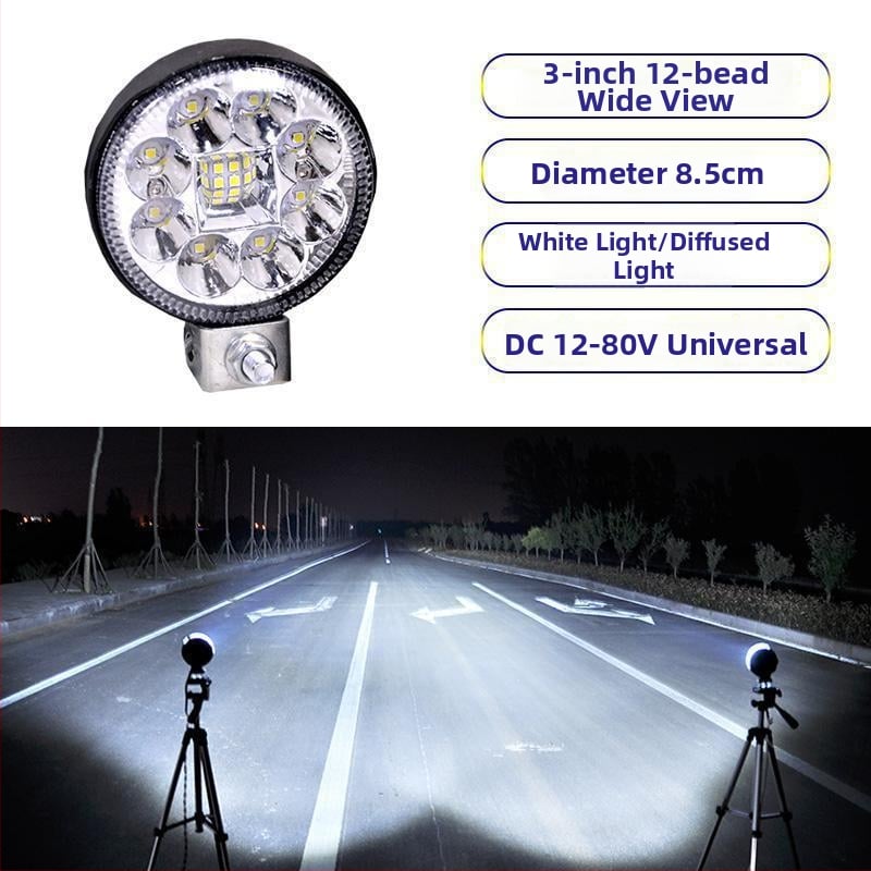 Kamion LED reflektor 12–24V anti-fog fény, Modell 1, Kompatibilis 1 modellel — Tianzhiba