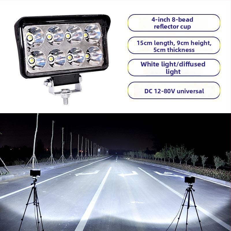 Kamion LED reflektor 12–24V anti-fog fény, Modell 1, Kompatibilis 1 modellel — Tianzhiba