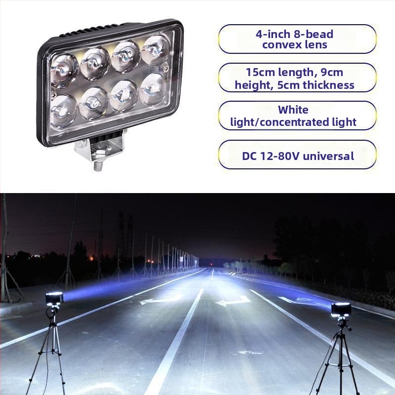 Kamion LED reflektor 12–24V anti-fog fény, Modell 1, Kompatibilis 1 modellel — Tianzhiba