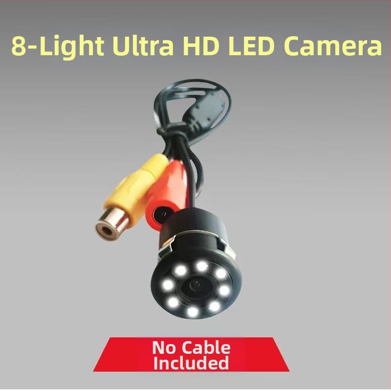 Автомобилна камера за монтаж за задно виждане с инфрачервено нощно виждане, CCD сенсор, водоустойчива, 12V захранване