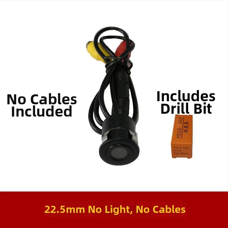 Автомобилна камера за монтаж за задно виждане с инфрачервено нощно виждане, CCD сенсор, водоустойчива, 12V захранване