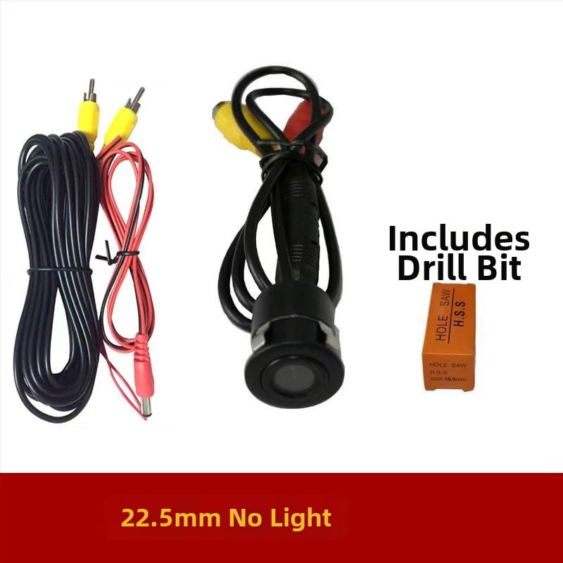 Автомобилна камера за монтаж за задно виждане с инфрачервено нощно виждане, CCD сенсор, водоустойчива, 12V захранване