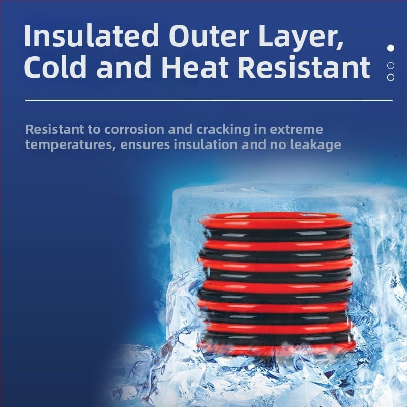 Automobilių įkrovimo laidai su vario padengtu aliuminio arba grynu varu branduoliu, PVC izoliacija, ilgis 2–5 m, suderinama su visais modeliais