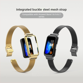 Nerđajući čelik Milanese kopča remen za Huawei Band 9/10 s mehanizmom brzog otpuštanja