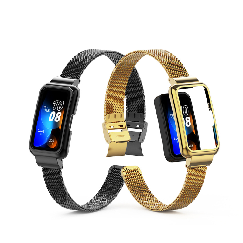 Nerđajući čelik Milanese kopča remen za Huawei Band 9/10 s mehanizmom brzog otpuštanja