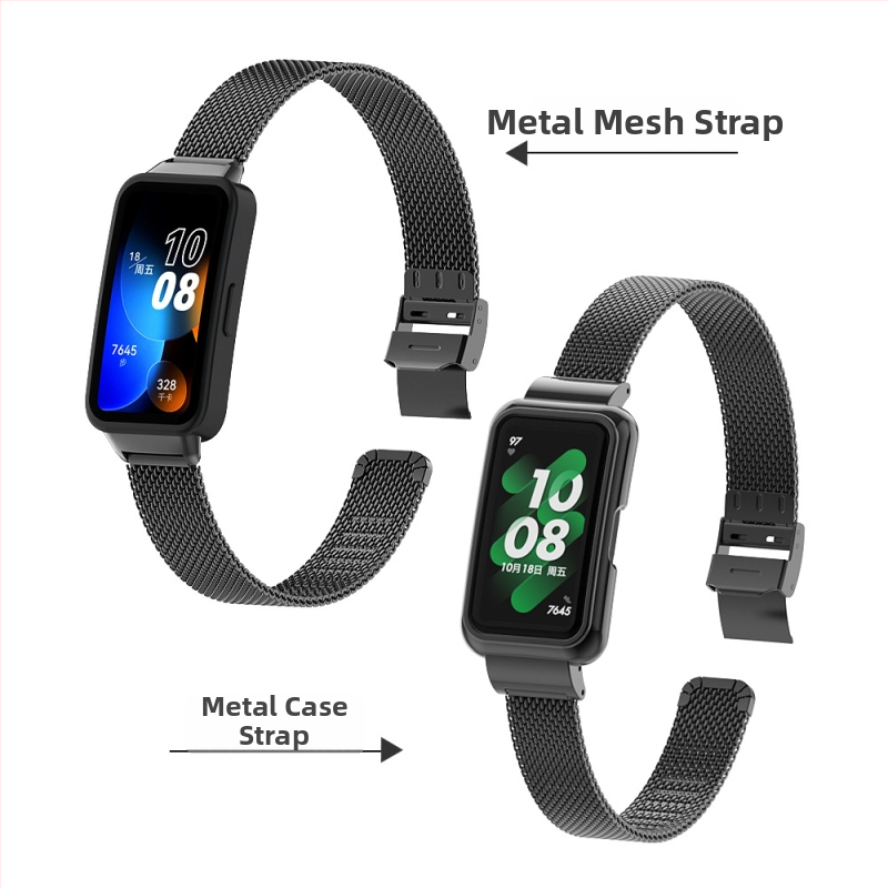 Nerđajući čelik Milanese kopča remen za Huawei Band 9/10 s mehanizmom brzog otpuštanja