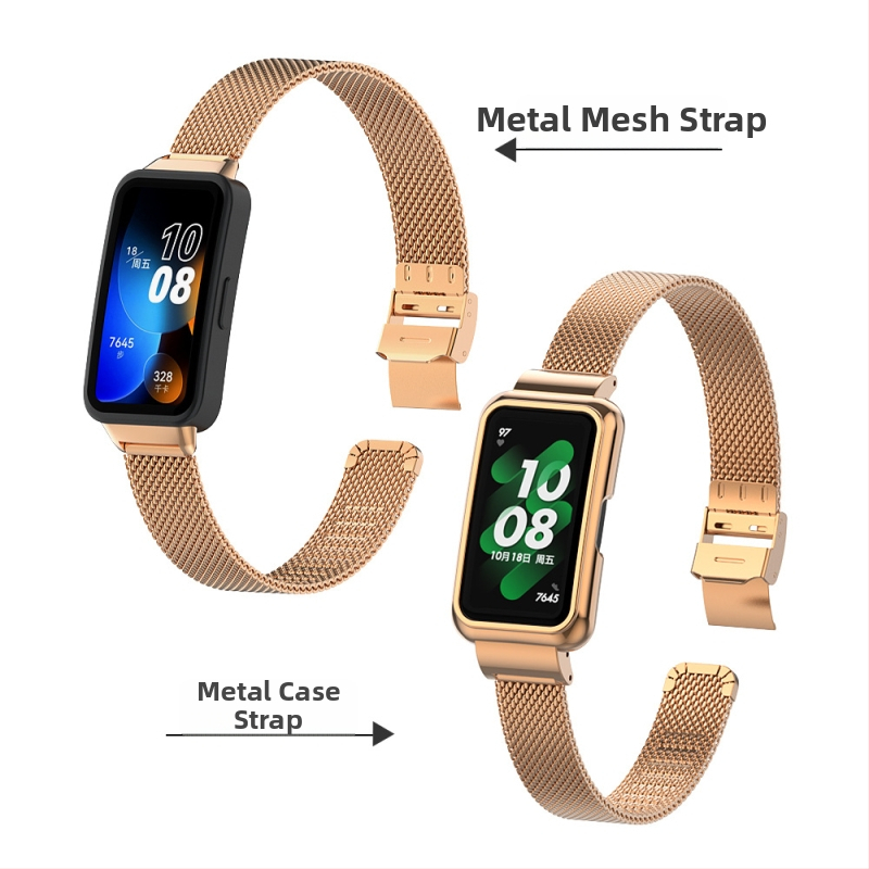 Nerđajući čelik Milanese kopča remen za Huawei Band 9/10 s mehanizmom brzog otpuštanja