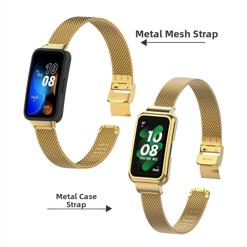 Nerđajući čelik Milanese kopča remen za Huawei Band 9/10 s mehanizmom brzog otpuštanja