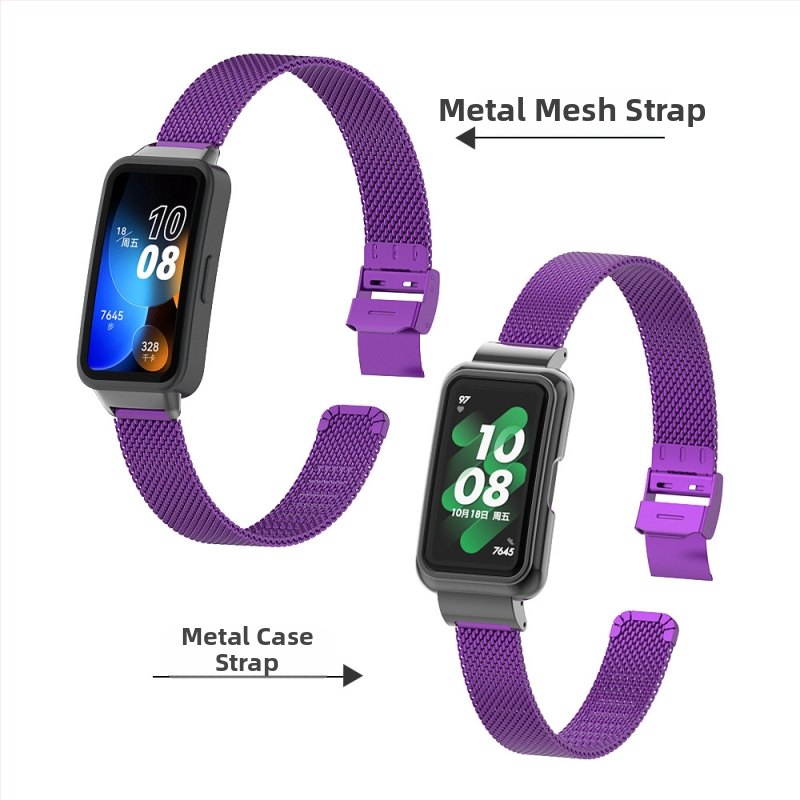 Nerđajući čelik Milanese kopča remen za Huawei Band 9/10 s mehanizmom brzog otpuštanja