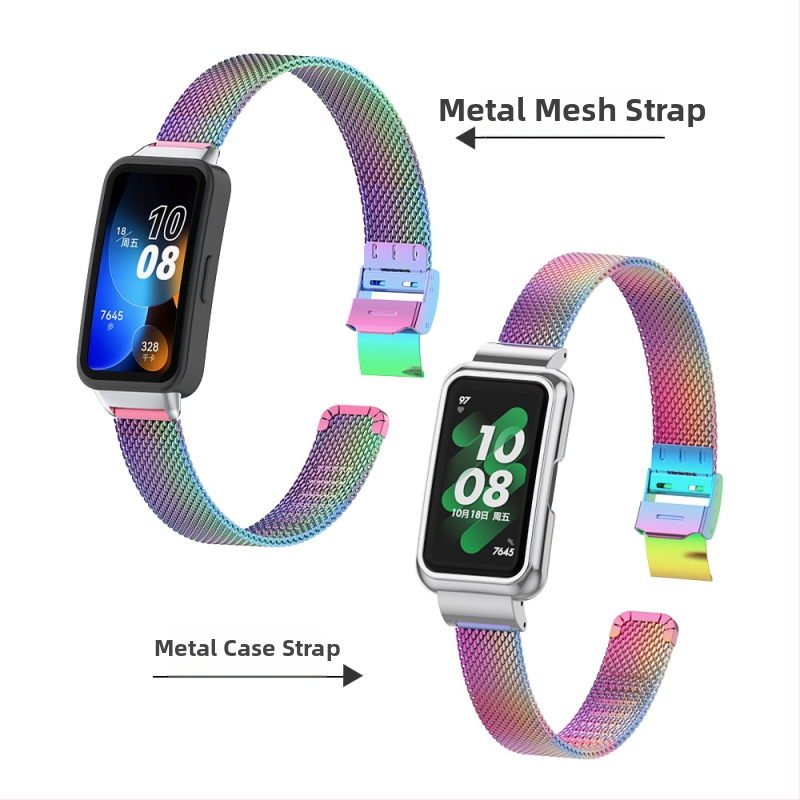 Nerđajući čelik Milanese kopča remen za Huawei Band 9/10 s mehanizmom brzog otpuštanja