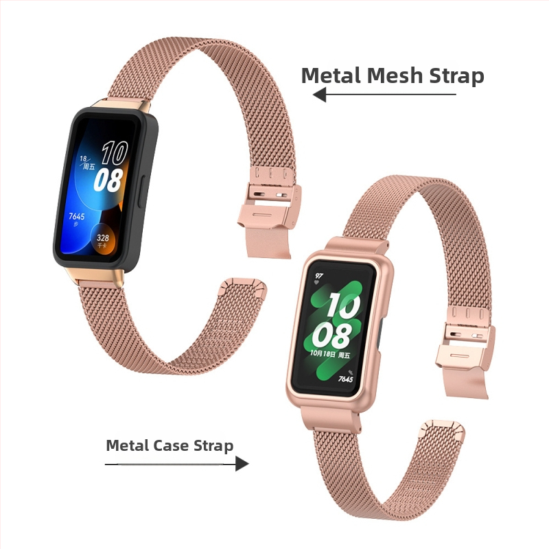 Nerđajući čelik Milanese kopča remen za Huawei Band 9/10 s mehanizmom brzog otpuštanja