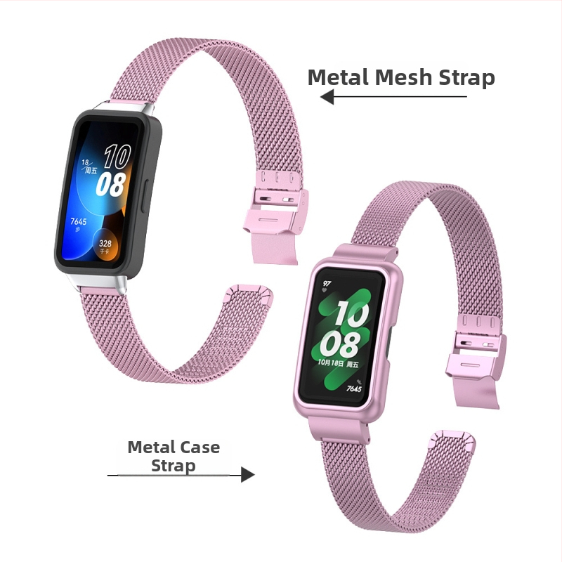 Nerđajući čelik Milanese kopča remen za Huawei Band 9/10 s mehanizmom brzog otpuštanja