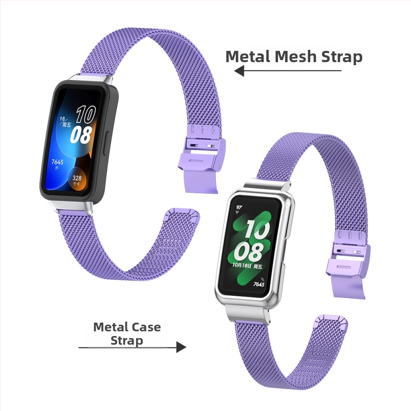 Nerđajući čelik Milanese kopča remen za Huawei Band 9/10 s mehanizmom brzog otpuštanja