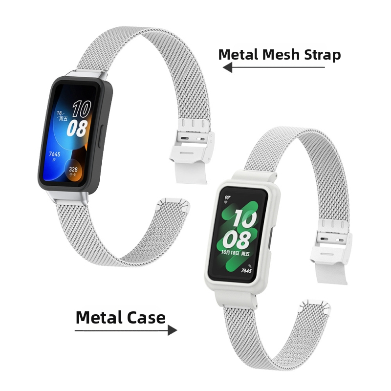 Nerđajući čelik Milanese kopča remen za Huawei Band 9/10 s mehanizmom brzog otpuštanja