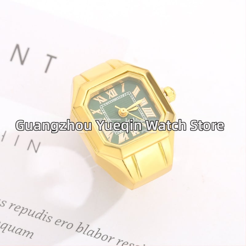 Sieviešu pulkstenis ar kvadrātveida cifernīku, kvarts kustība z618, nerūsējošā tērauda siksna, sakausējuma korpuss, retro stils