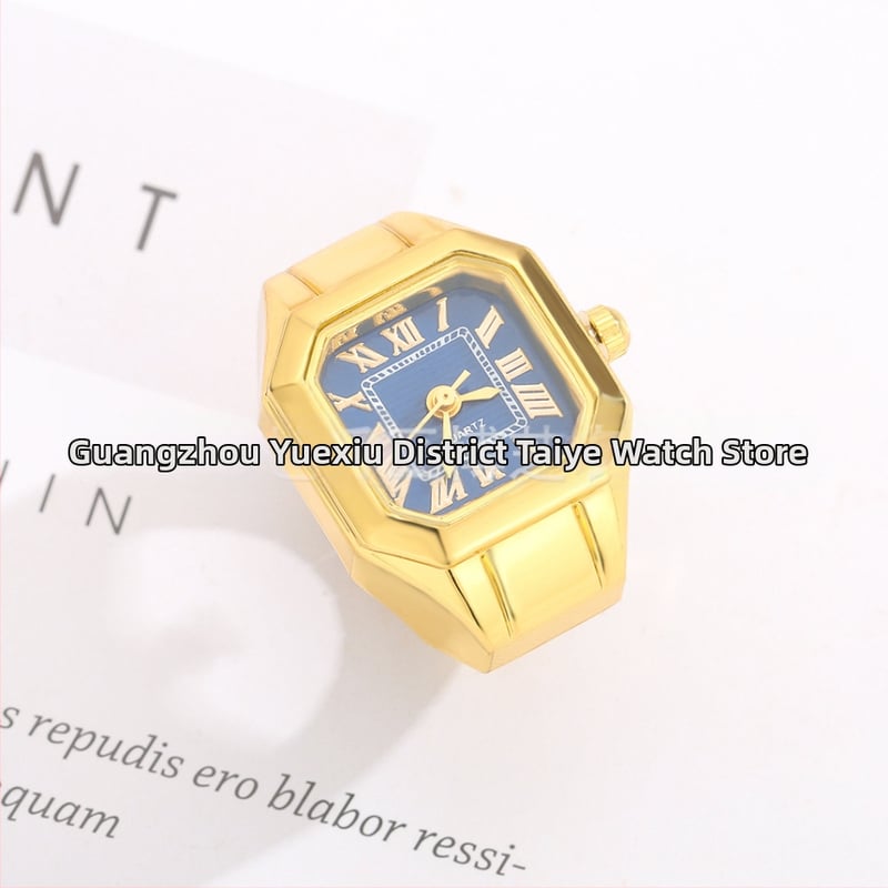 Sieviešu pulkstenis ar kvadrātveida cifernīku, kvarts kustība z618, nerūsējošā tērauda siksna, sakausējuma korpuss, retro stils