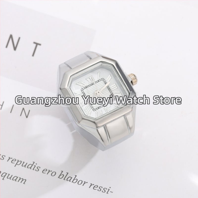 Sieviešu pulkstenis ar kvadrātveida cifernīku, kvarts kustība z618, nerūsējošā tērauda siksna, sakausējuma korpuss, retro stils