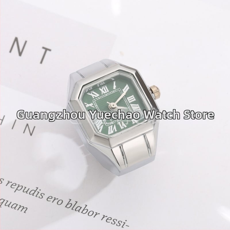 Sieviešu pulkstenis ar kvadrātveida cifernīku, kvarts kustība z618, nerūsējošā tērauda siksna, sakausējuma korpuss, retro stils
