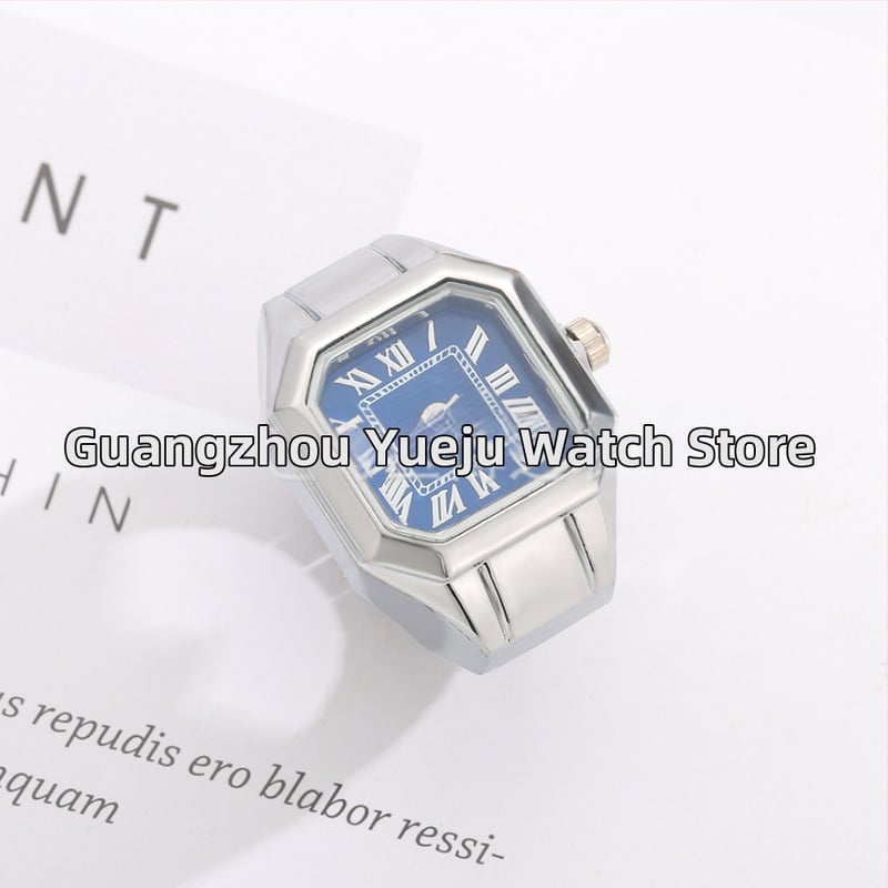 Sieviešu pulkstenis ar kvadrātveida cifernīku, kvarts kustība z618, nerūsējošā tērauda siksna, sakausējuma korpuss, retro stils