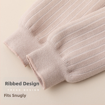 Vaikų medvilnės fliisvoodiga kelnės, aukštas liemuo, devynių taškų ilgis, žieminis audinys, 76,9% medvilnė