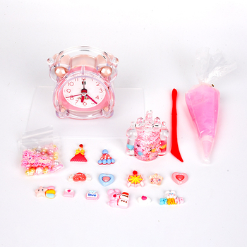 Bērnu modinātājs, karikatūru stilā, darbojas ar baterijām, elektroniska kustība, plastmasas korpuss