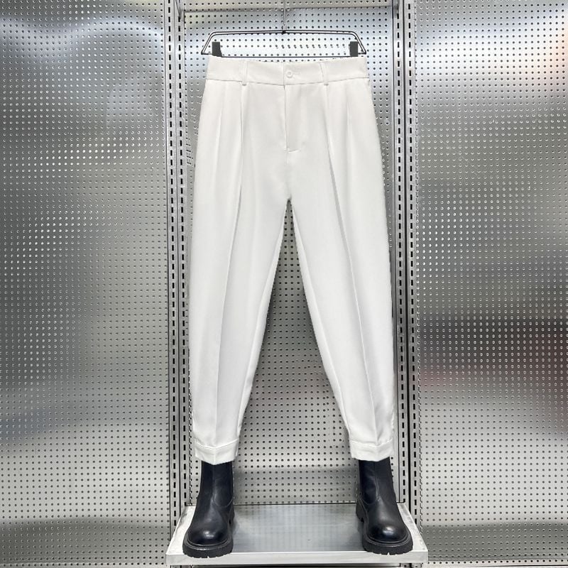 Vyrinės kasdieninės kelnės su fliso įdėklu, vidurio juosmens, tiesus kirpimas, blauzdelė iki kulkšnies, užtrauktukas