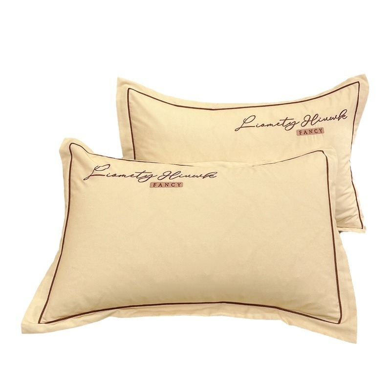 Jastučnica Yan yufei – 100% pamuk, tkanina s 80 niti, twill tkanina, reactive print i bojanje, moderan minimalistički stil