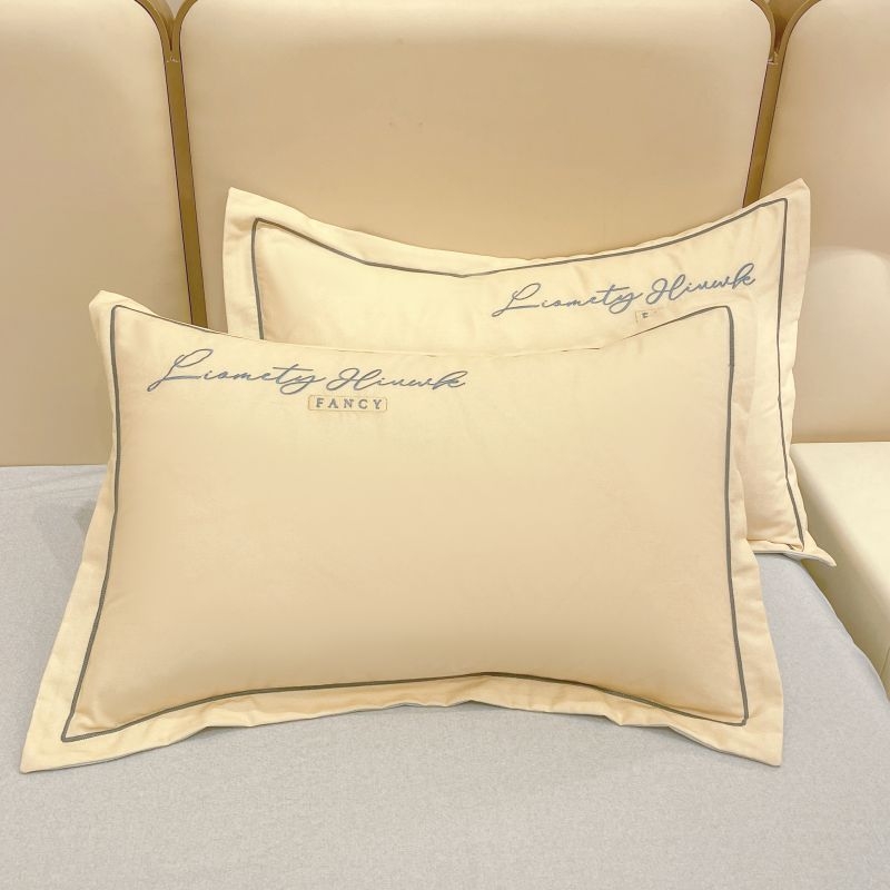 Jastučnica Yan yufei – 100% pamuk, tkanina s 80 niti, twill tkanina, reactive print i bojanje, moderan minimalistički stil