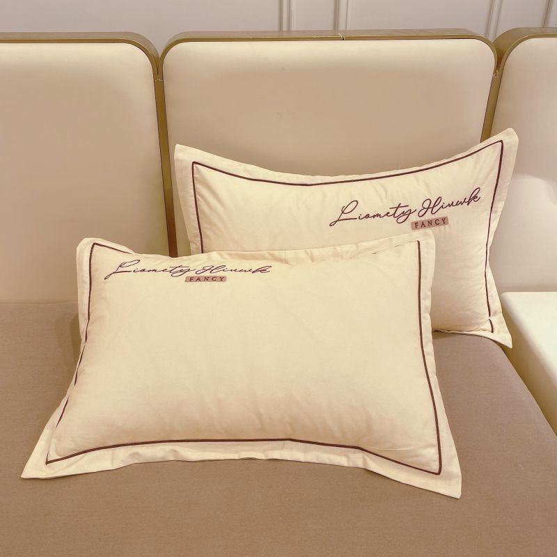 Jastučnica Yan yufei – 100% pamuk, tkanina s 80 niti, twill tkanina, reactive print i bojanje, moderan minimalistički stil