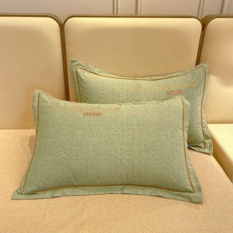 Jastučnica Yan yufei – 100% pamuk, tkanina s 80 niti, twill tkanina, reactive print i bojanje, moderan minimalistički stil