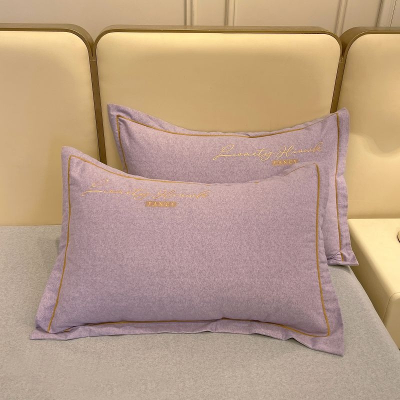 Jastučnica Yan yufei – 100% pamuk, tkanina s 80 niti, twill tkanina, reactive print i bojanje, moderan minimalistički stil