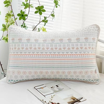 Navlaka za jastuk od pamuk gaze, 100% pamuk, >150 niti, tkanje: Twill/Jacquard/Jet, moderni minimalistički stil