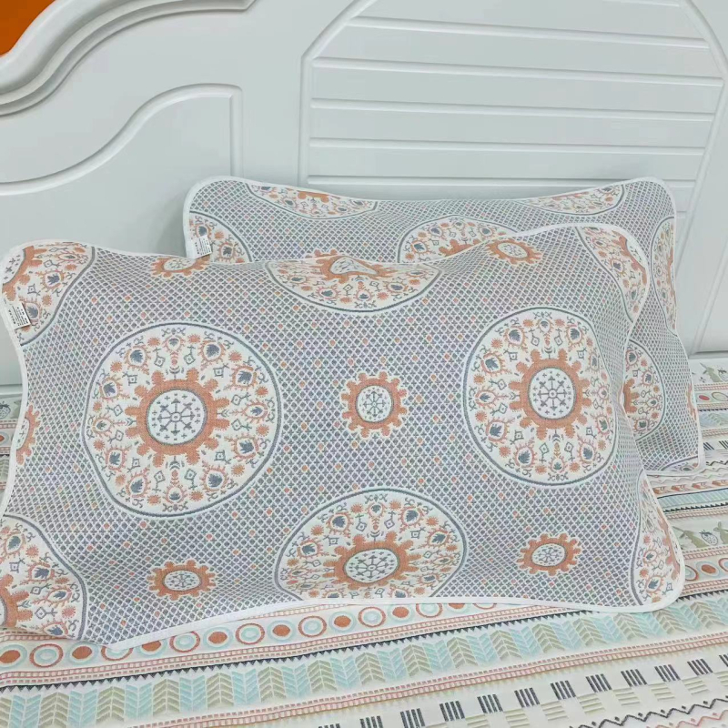 Navlaka za jastuk od pamuk gaze, 100% pamuk, >150 niti, tkanje: Twill/Jacquard/Jet, moderni minimalistički stil