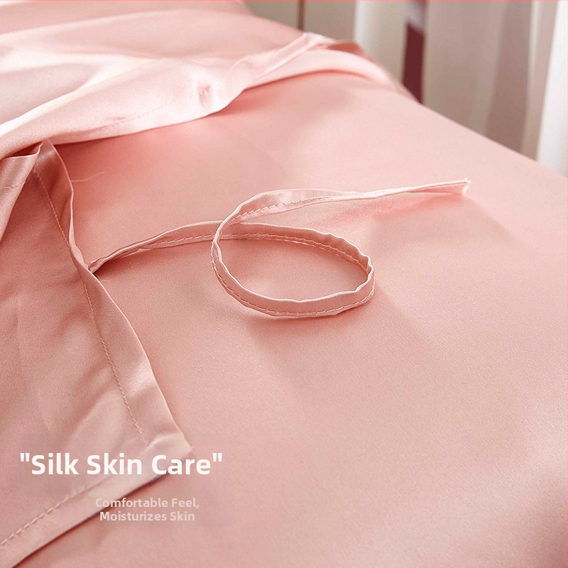 Carlsly jastučnica od svile Mulberry, 100% svila, reaktivno bojanje, moderan minimalistički stil, tkanje kod 19037836944