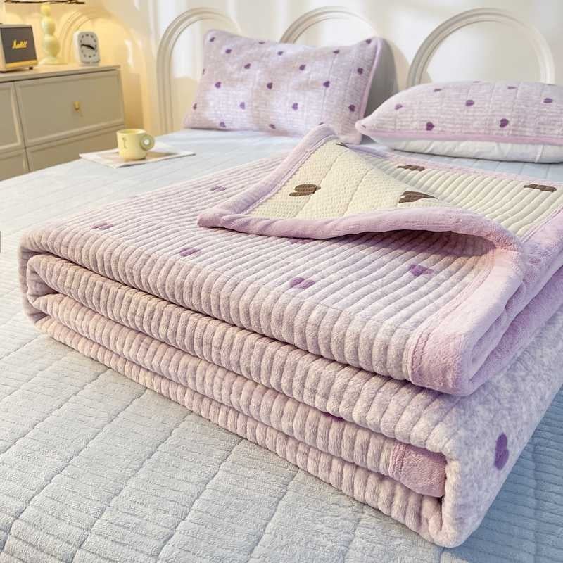 Milk Velvet Fitted Sheet - Tie-Dye ispis, minimalistički stil, druga tkanina
