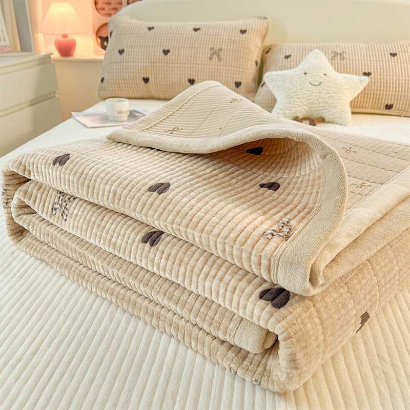 Milk Velvet Fitted Sheet - Tie-Dye ispis, minimalistički stil, druga tkanina