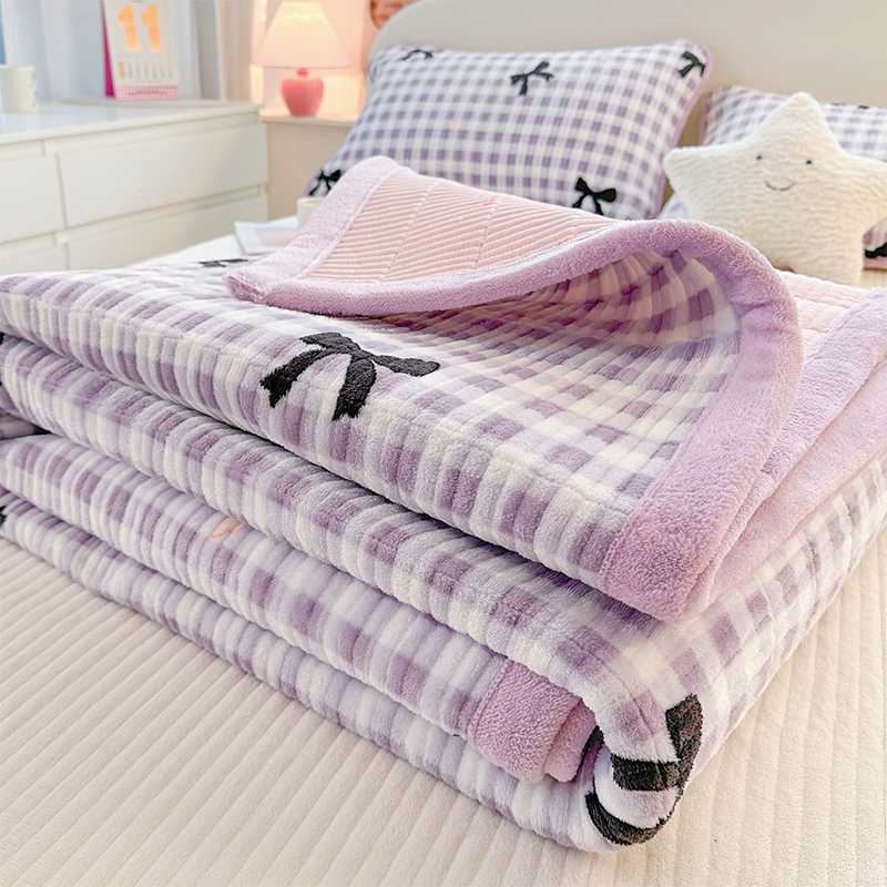 Milk Velvet Fitted Sheet - Tie-Dye ispis, minimalistički stil, druga tkanina