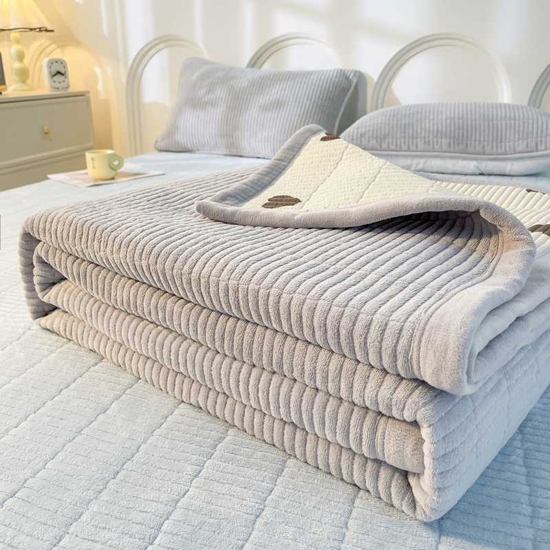 Milk Velvet Fitted Sheet - Tie-Dye ispis, minimalistički stil, druga tkanina