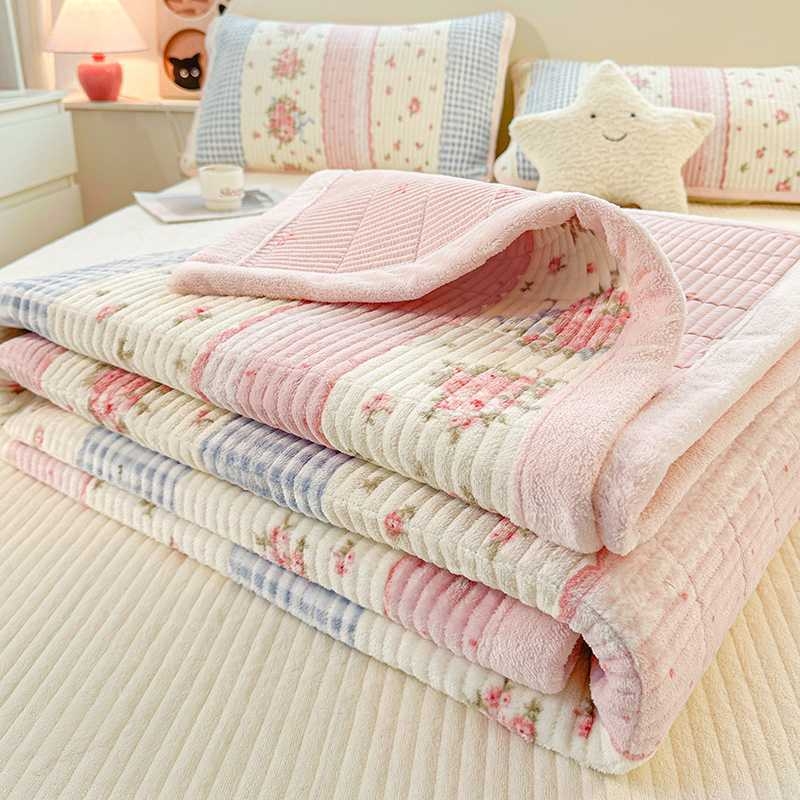 Milk Velvet Fitted Sheet - Tie-Dye ispis, minimalistički stil, druga tkanina