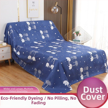 Acoperire antipraf pentru mobilier — fibre de poliester, stil pastoral, pentru canapea, pat și frigider