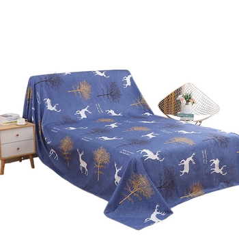 Acoperire antipraf pentru mobilier — fibre de poliester, stil pastoral, pentru canapea, pat și frigider