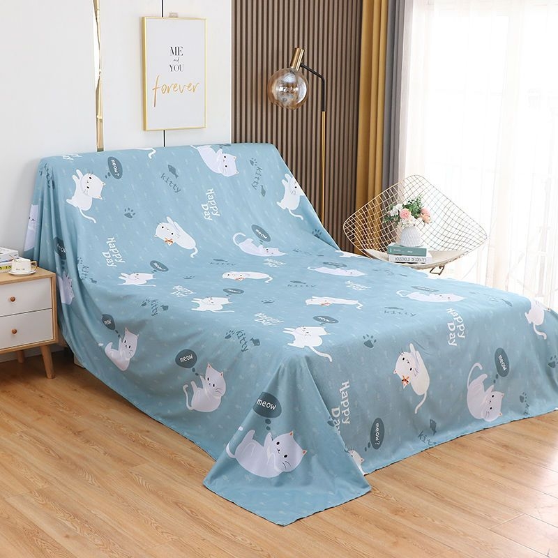 Acoperire antipraf pentru mobilier — fibre de poliester, stil pastoral, pentru canapea, pat și frigider