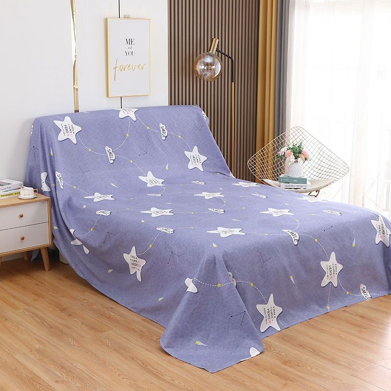 Acoperire antipraf pentru mobilier — fibre de poliester, stil pastoral, pentru canapea, pat și frigider