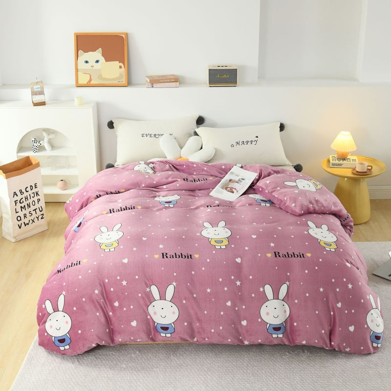 Tej Velúr paplanhuzat — sima szövet, reaktív nyomtatás és színezés, testreszabható feldolgozás; minták: csíkok, geometriai, virágos.