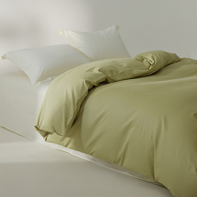 Paplanhuzat hosszú szálú pamutból, bolyhos szövés, reaktív nyomtatás és festés, 800–1000 g, könnyű luxus stílus