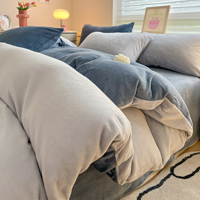 Piens velūra gultas pārklājs, vienkrāsains; audums: twill; druka un krāsošana: reaktīvā druka